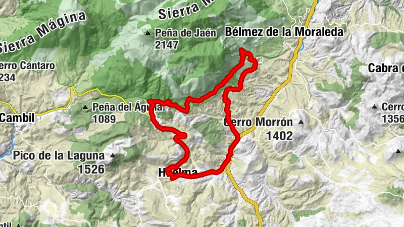 Huelma - Fuente del Correíllo - Jacinto
