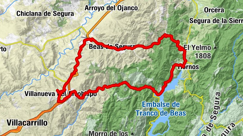 Antigua Estacion de tren - Villanueva del Arzobispo - Puerto de Beas - Iglesia de San José Obrero
