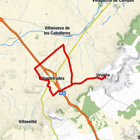 Urueña - Laguna del Moro - La Hojica - Villardefrades