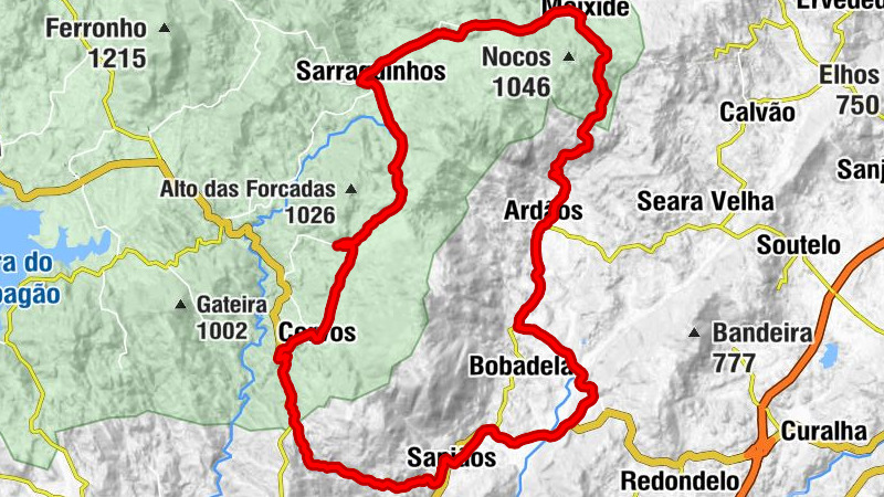Sapiãos - Alto do Fontão - Cervos