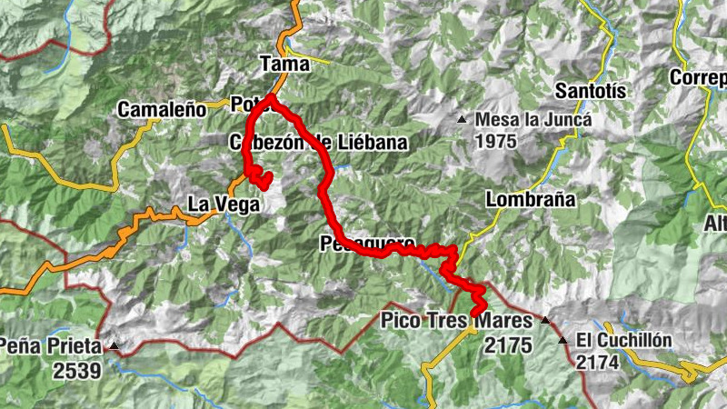 Mirador de Tures - Naroba - Emeterio y Celedonio - Puerto de Piedrasluengas