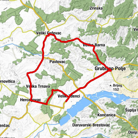 Ribnjak - crkva svetog Josipa - Crkva Svetog Marka - crkva svetog Ladislava kralja