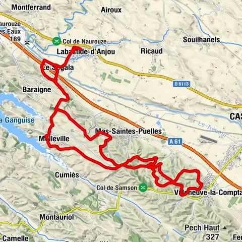 Labastide-d'Anjou - Le Ségala - Le Relais de Riquet - Pech des Carmes
