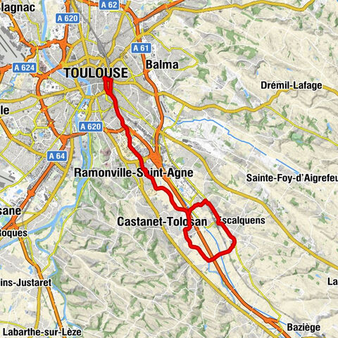 Labège - Saint-Jacques - Le Jardin Pamplemousse - Église Saint-Barthélemy