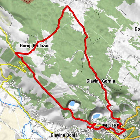 Imotski - Kukavice - Grbavci - crkva svetog Franje Asiškog