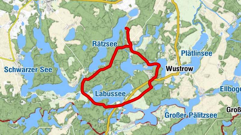 Wustrow - Drosedow - Drosedow Bungalowsiedlung - Seewalde