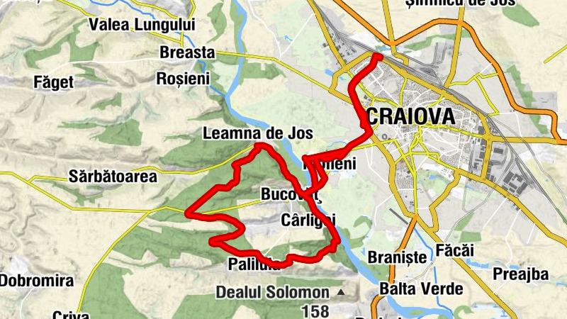 Craiova Triaj - Biserica Bucovăț - Mănăstirea Coșuna - Bucovățul Vechi - Biserica Sfântul Nicodim