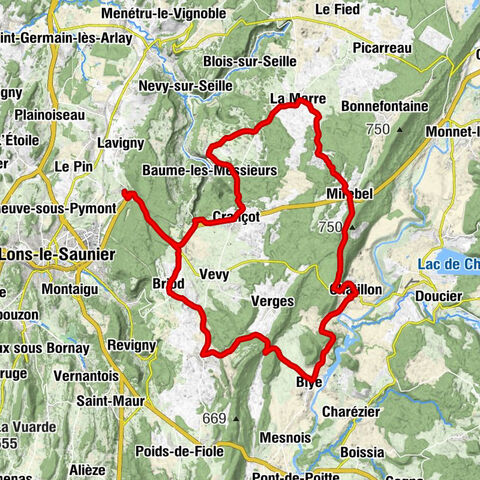 Pannessières - Église Saint-Jacques et Saint-Philippe - Col de la Percée - Église de la Sainte-Trinité