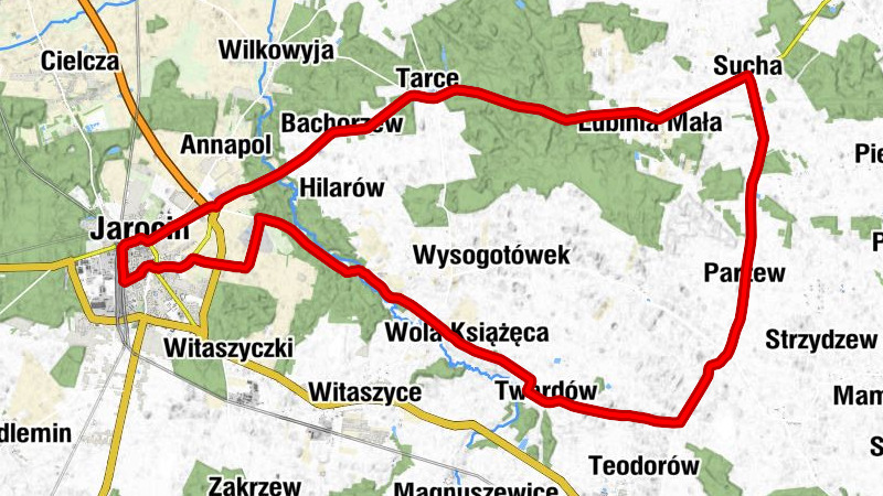 Śródmieście - Kościół pw. Świętych Apostołów Piotra i Pawła - Kościół pw. św. Zofii - Jarocin