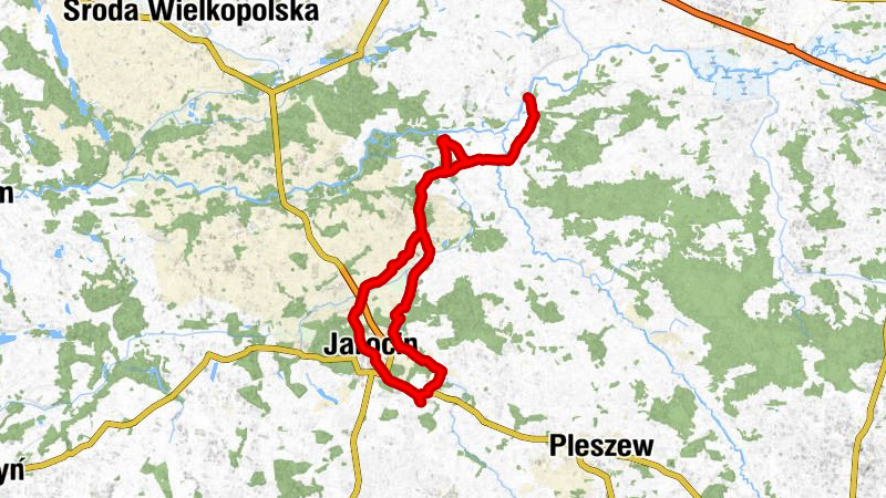 Witaszyce - Restauracja Podmiejska - Jarocin - Kościół pw. św. Wojciecha