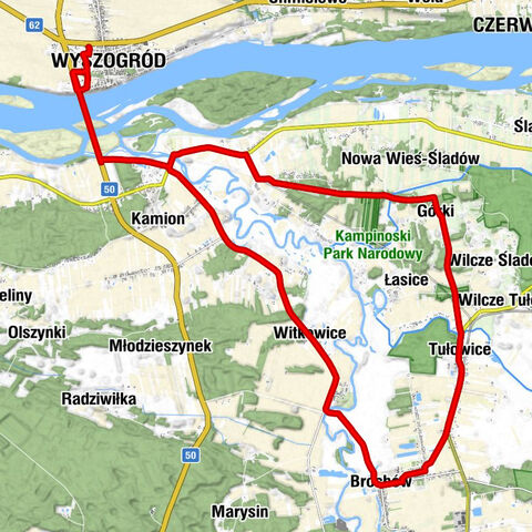Wyszogród - Witkowice - Witkowice Duże