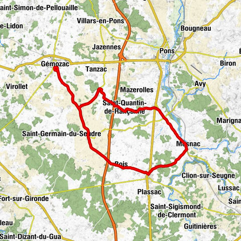 Gémozac - Givrezac - Chez Reutin - Maine Aufaure
