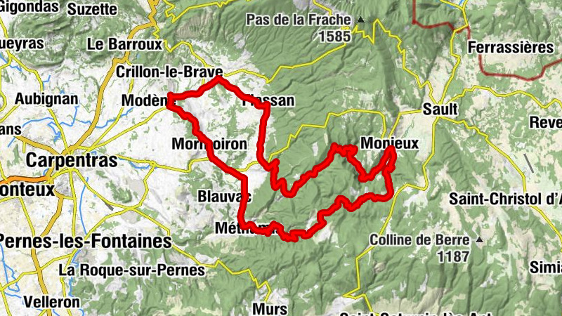 L'Auberge Provençale - Mormoiron - Chapelle Saint-Roch - Église Saint-André