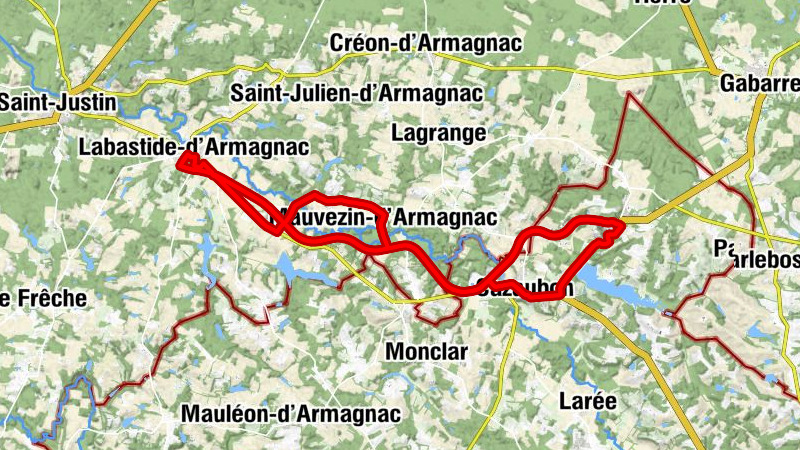 Barbotan-les-Thermes - Cité A. Dufrèche - Église Saint-Martin - Église Notre-Dame