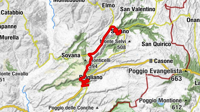 Santuario della Madonna delle Grazie - Pitigliano - Chiesa di San Nicolò - Madonna dei tre ponti