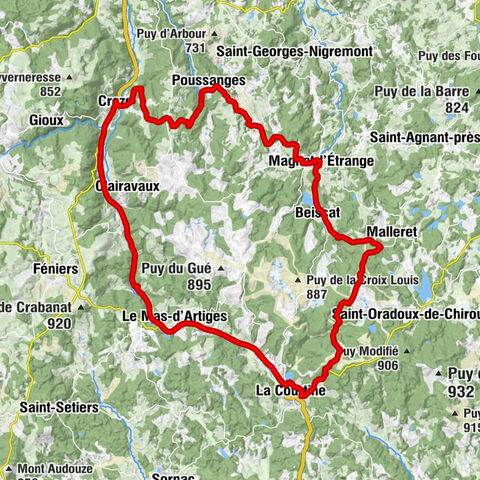 La Grattade - Croze - Soupin - Col de Massoubre