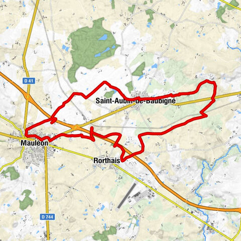 Mauléon - La Pochonière - Le Cigognier - Saint-Aubin-de-Baubigné