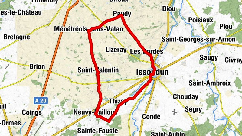 Neuvy-Pailloux - Église Saint-Valentin - Église Saint-Martin - Église Notre-Dame