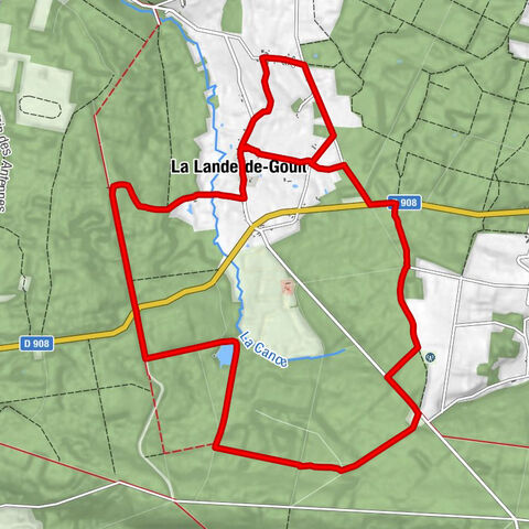 Le Tertre - Le Clos du Jardin - Église Notre-Dame-de-la-Nativité - La Lande-de-Goult