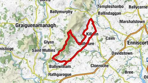 St. Patrick's Well - White Mountain - Carrigroe - Grange Upper