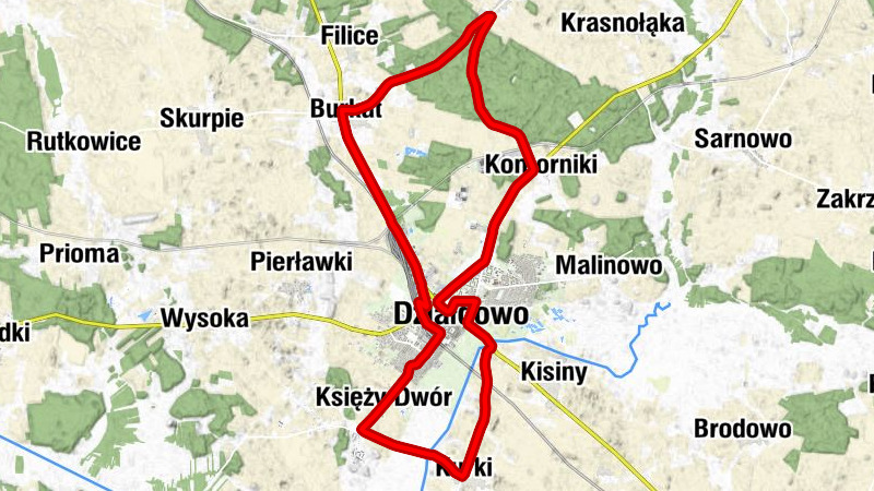 Księży Dwór - Działdowo - Kościół pw. Świętego Jana Pawła II Papieża - Wybudowanie Księżodworskie