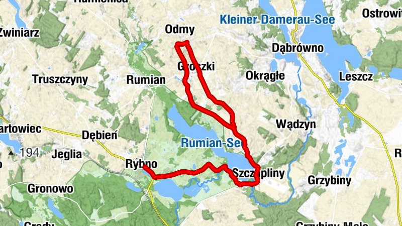 Jezioranka - Rybno - Szczupliny - Kaplica pw. Świętego Maksymiliana Kolbego