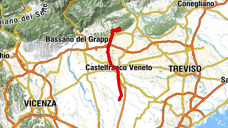 San Marco - Santuario del Noce - Colmarion - Camposampiero