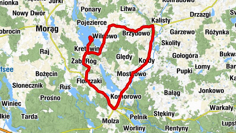 Kretowiny - Kaplica pw. Świętego Wojciecha - Kaplica pw. Matki Bożej Miłosierdzia - Kościół pw. Świętej Barbary