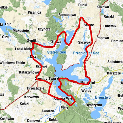 Zawady-Tworki - Kościół pw. Matki Bożej Nieustającej Pomocy - Kościół pw. Narodzenia Najświętszej Maryi Panny - Skrodzkie