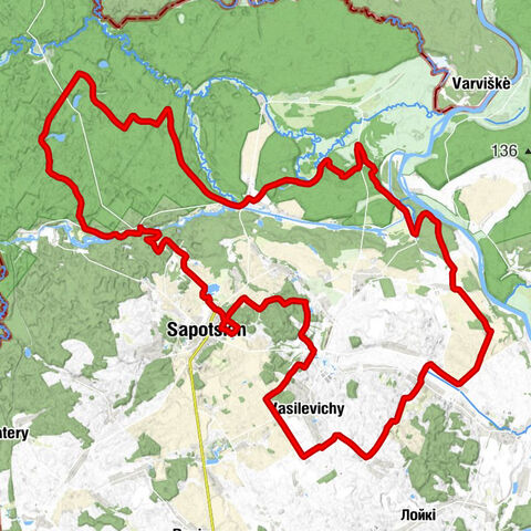 Сапоцкінскі сельскі Савет - Касцёл Перамянення Пана (1867) - Сапоцкін - Тартак