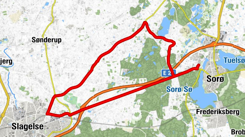 Haverup - Lille Ebberup - Slagelse - Skovsø