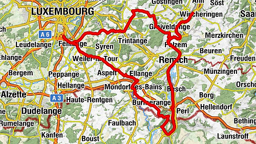 Luxembourg - Jousefskierch - Sainte-Lucie - Howald