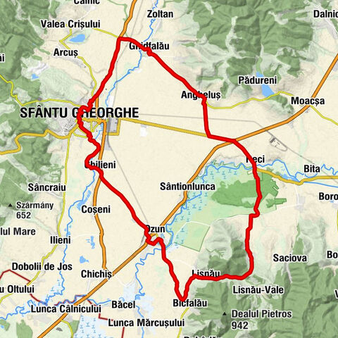 Sfântu Gheorghe - Biserica Romano-Catolică - Biserica Reformată - Biserica Catolică