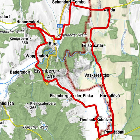 Hannersdorf - Pfarrkirche Deutsch Schützen - Szent Kereszt felmagasztalása-templom - Hl. Anna