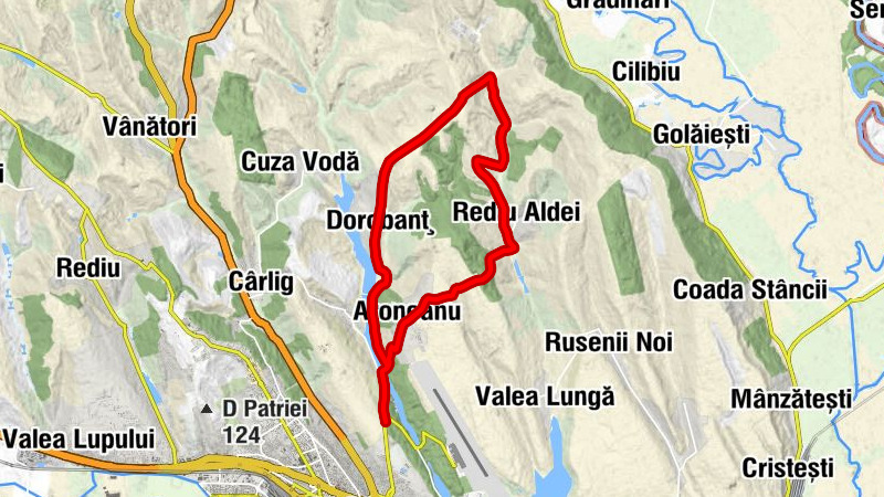 Iași - Dorobanț - Rediu Aldei - Aroneanu