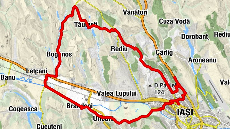 Iași - Breazu Belleview - Sheima - Țicău