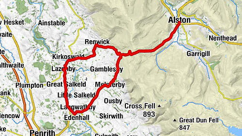 Lazonby and Kirkoswald - Lazonby - Kirkoswald - Alston