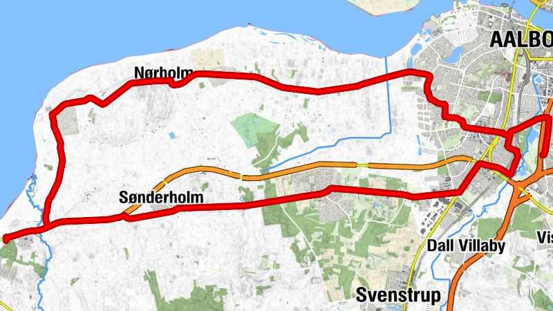 Aalborg - Bone´s Skalborg - Jensens Bøfhus, Aalborg City Syd - Nørholm Kirke