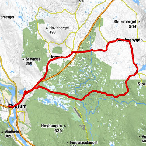 Elverum - Leiret - Steinbua