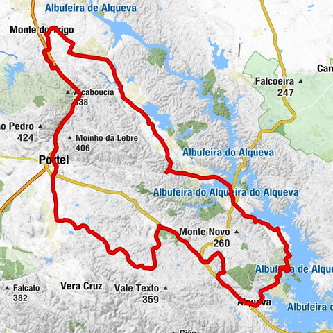 Amieira e Alqueva - O Ceara - Igreja de São Lourenço de Alqueva - Monte do Trigo