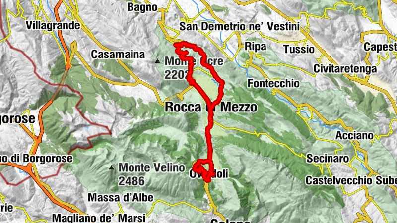 Rocca di Cambio - Cappella Santa Maria - Chiesa di Santa Maria Maddalena - Da Cristina