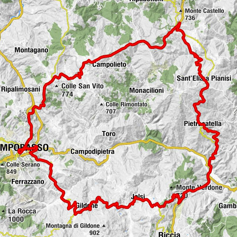 Pietracatella - Valico Campolieto - Sacro Cuore di Gesù - Riccia