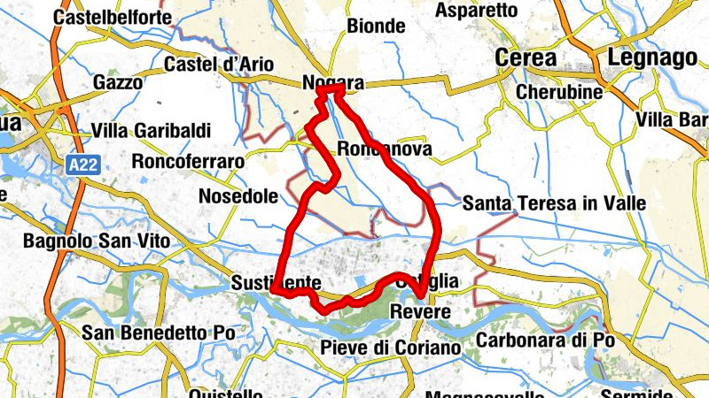Nogara - La Gare - San Pietro in Monastero