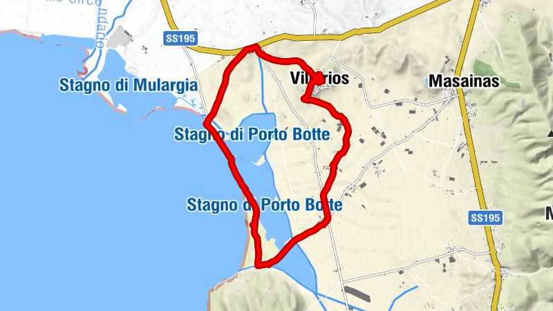 Giba - Porto Botte - Villarios - Masainas