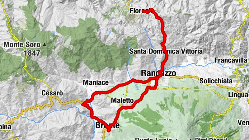 Chiesa di San Giuseppe - Locanda del Carrettiere - Pizzo della Casetta - Bronte
