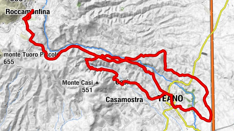 Roccamonfina - Chiesa di Santa Maria Maggiore - Bar Aurora - Teano