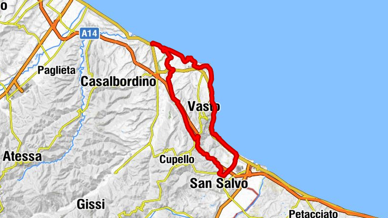 Casalbordino-Pollutri - A un passo dal mare - Punta Aderci - Torre Sinello