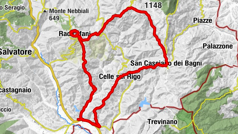 Ponte a Rigo - San Pietro - Sant'Agata - Collegiata dei Santi Leonardo e Cassia