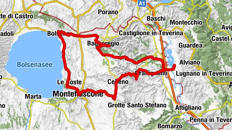 Alviano - San Bonaventura - Sant'Agostino - San Flaviano