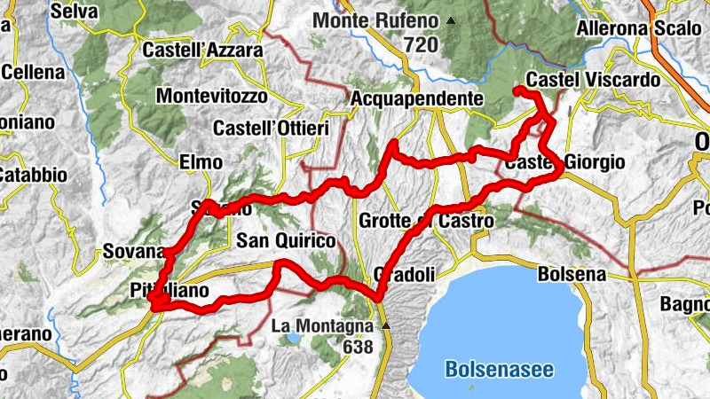 Castel Giorgio - Chiesa di San Nicolò - Santuario della Madonna delle Grazie - Poggio Evangelista